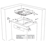 NordMende HGE603IX 60cm Gas Hob with Enamel Pan Supports Stainless Steel. thumbnail 2