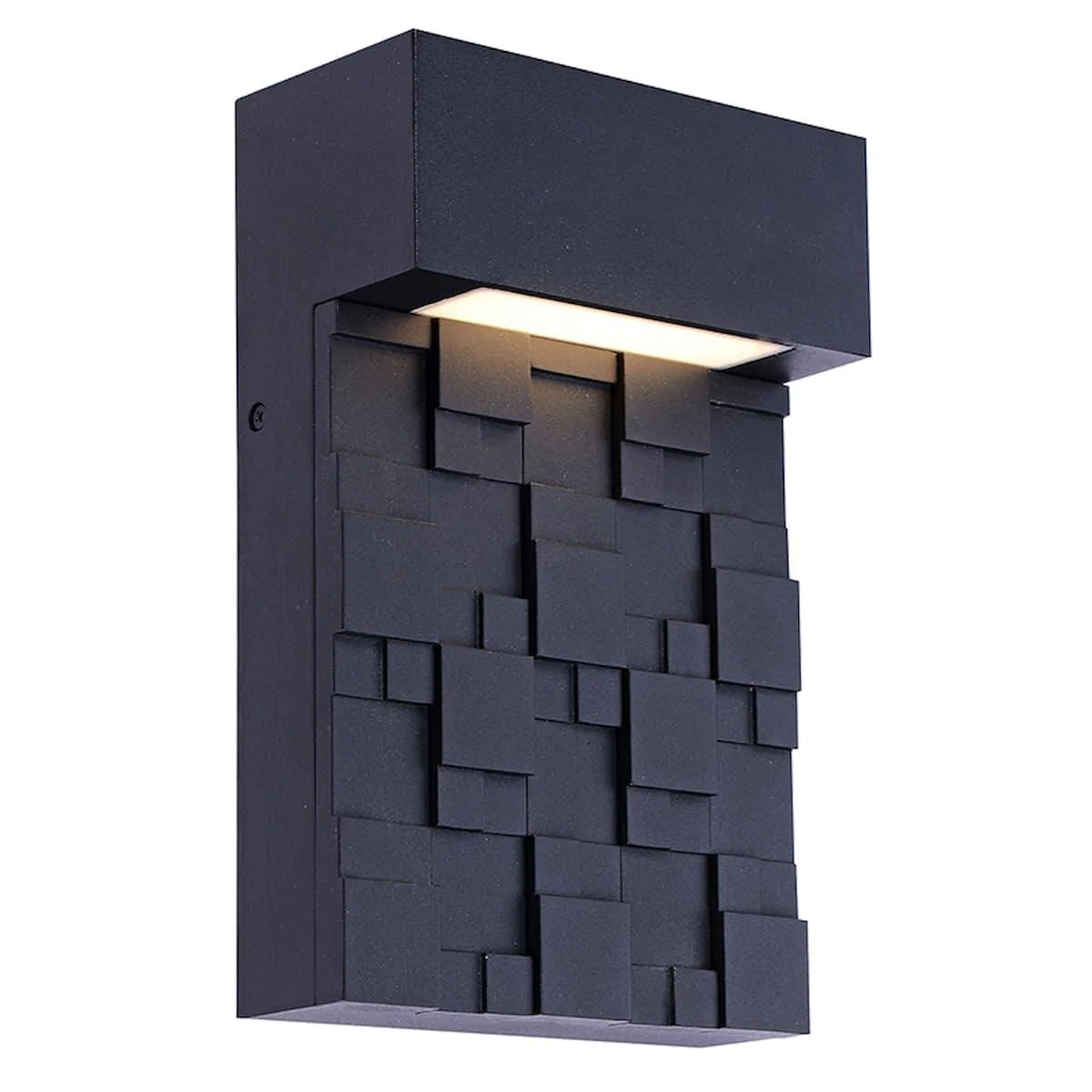 OUTDOOR LED WALL LIGHT, BLACK |EL1345/BL - Peter Murphy Lighting & Electrical Ltd