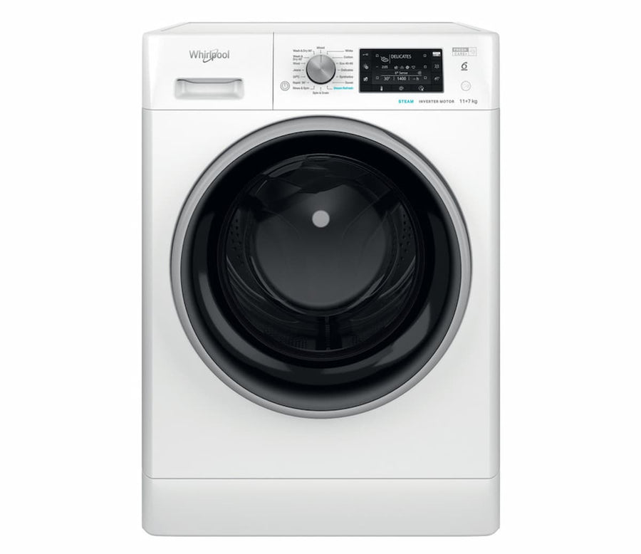 Whirlpool Freestanding 11kg Washer Dryer White | FFWDD1174269BSVUK