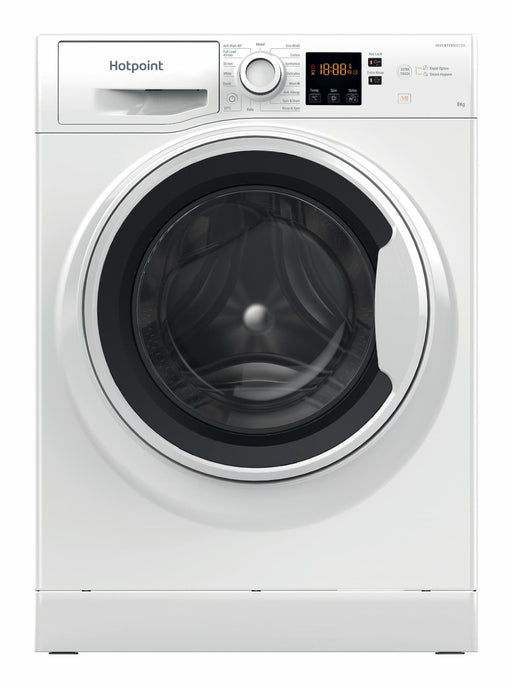 Hotpoint 8kg 1400 Spin Washing Machine White | NSWA845CWWUKN