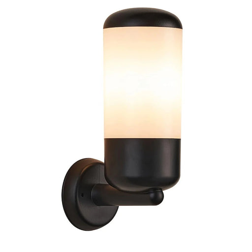 POLYCARBONATE CORROSION PROOF OUTDOOR WALL LIGHT – BLACK FINISH |EL7001W/BLK - Peter Murphy Lighting & Electrical Ltd
