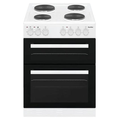 Powerpoint 60cm Solid Plate Cooker White | P06E2S1W