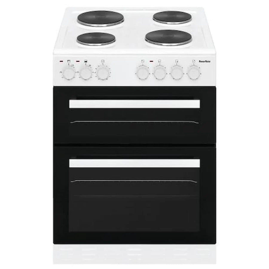 Powerpoint 60cm Solid Plate Cooker White | P06E2S1W