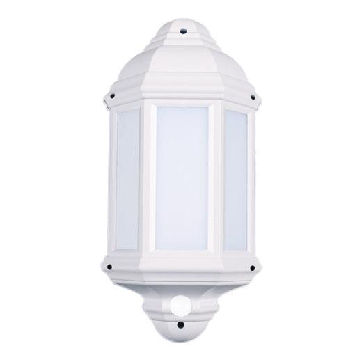 Prelux Coach IP44 Coach Wall Lantern WHITE - Peter Murphy Lighting & Electrical Ltd