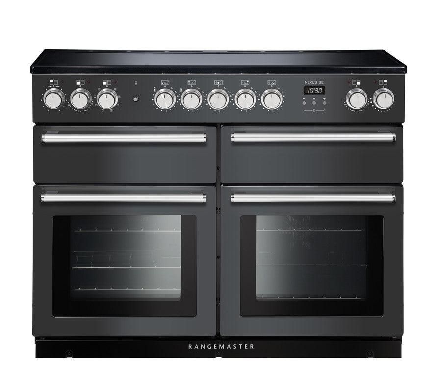 Rangemaster, Nexus 110 Induction Range Cooker, Slate Chrome | NEXSE110EISL/C - Peter Murphy Lighting & Electrical Ltd