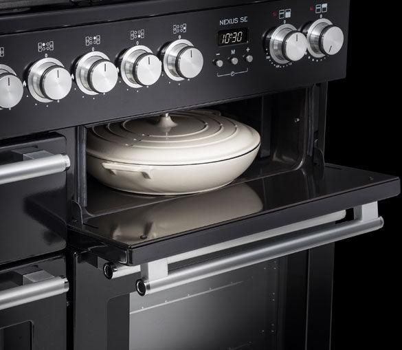 Rangemaster, Nexus 110 Induction Range Cooker, Slate Chrome | NEXSE110EISL/C - Peter Murphy Lighting & Electrical Ltd