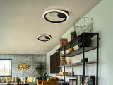 ·RING· CEILING LAMP 1 RING, BLACK thumbnail 1