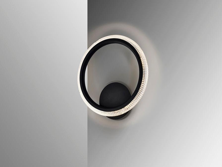 ·RING· CEILING LAMP 1 RING, BLACK - Peter Murphy Lighting & Electrical Ltd