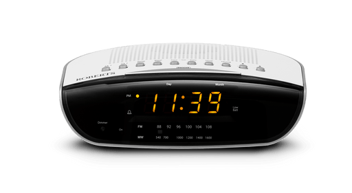 ROBERTS CR9971WH Chronologic VI FM Clock Radio - White - Peter Murphy Lighting & Electrical Ltd