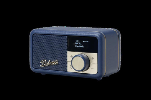 Roberts Radio, Revival, DAB / Dab+ / FM Radio With Bluetooth, Rechargeable Midnight Blue | REV-PETITEMB - Peter Murphy Lighting & Electrical Ltd
