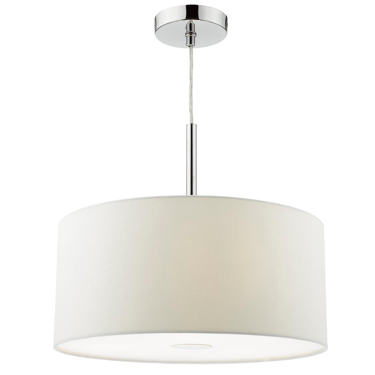 Ronda 3 Light Pendant 40CM White - Peter Murphy Lighting & Electrical Ltd