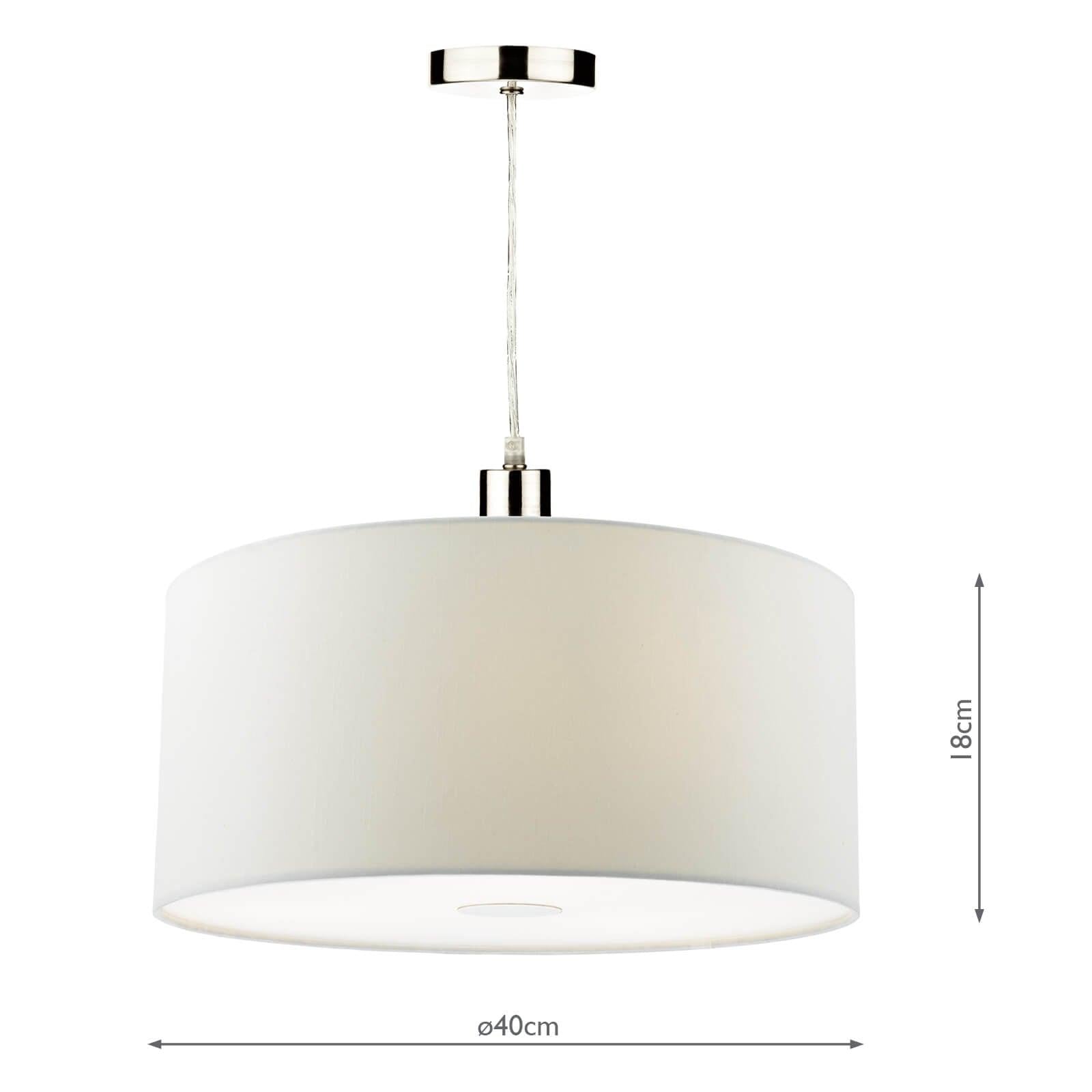 Ronda 40cm Easyfit Pendant Porcelain White - Peter Murphy Lighting & Electrical Ltd