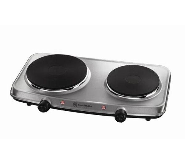 RUSSELL HOBBS 15199 Electric Mini Hob - Stainless Steel