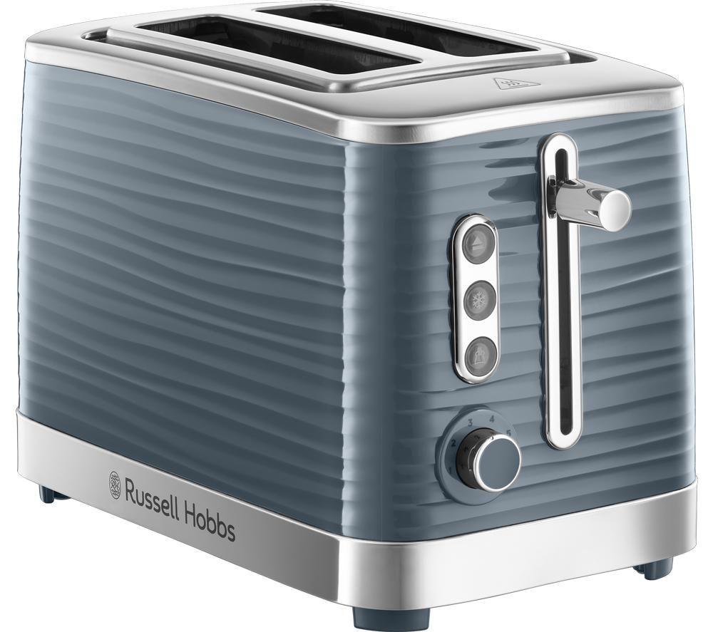 Russell Hobbs, 2 Slice Toaster, Grey | 24373 - Peter Murphy Lighting & Electrical Ltd