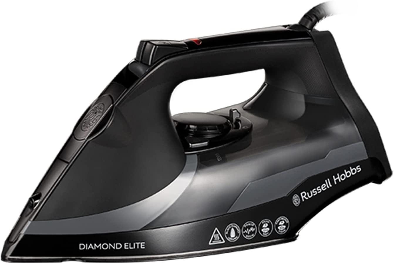 Russell Hobbs, 3100W Steam Iron, Black, 27000 - Peter Murphy Lighting & Electrical Ltd