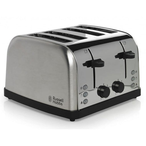 Russell Hobbs Futura 1500W 4 Slice Toaster - Stainless Steel  18790 - Peter Murphy Lighting & Electrical Ltd