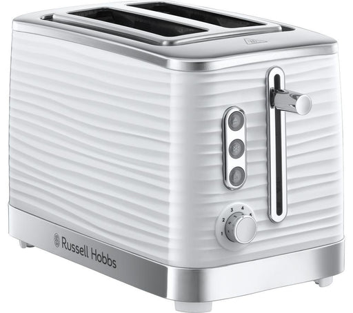 Russell Hobbs Inspire 2 Slice Toaster - White 24370 - Peter Murphy Lighting & Electrical Ltd