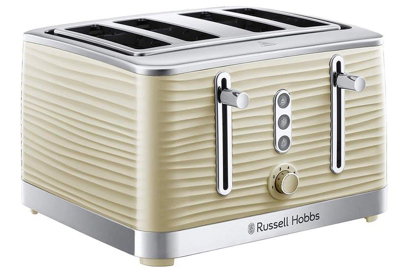 Russell Hobbs Inspire 24384 4 Slice Toaster - Cream - Peter Murphy Lighting & Electrical Ltd