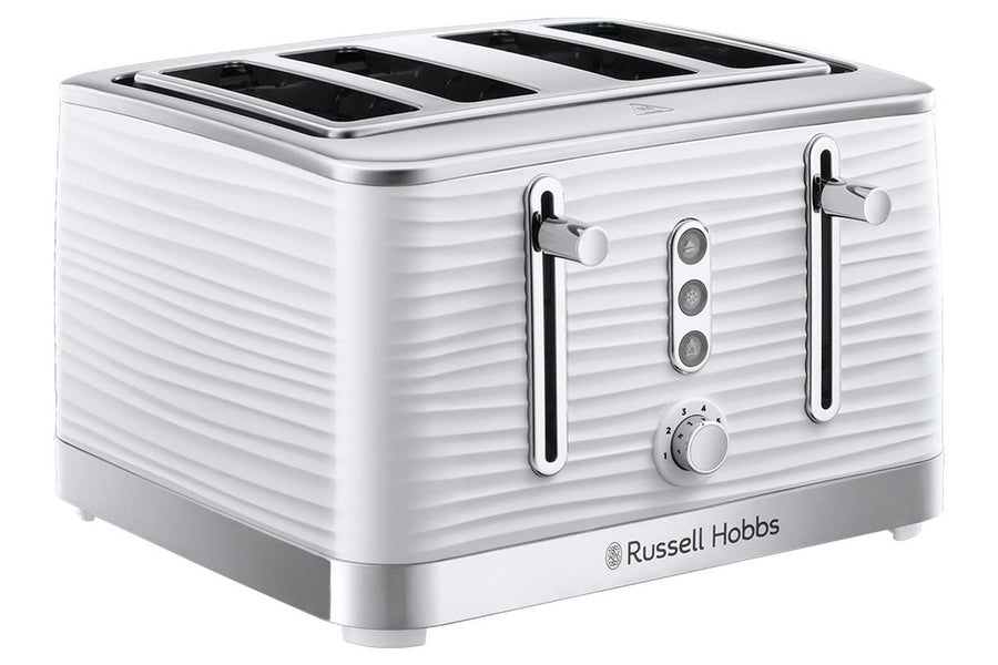 RUSSELL HOBBS, Inspire, 4-Slice Toaster, White | 24380