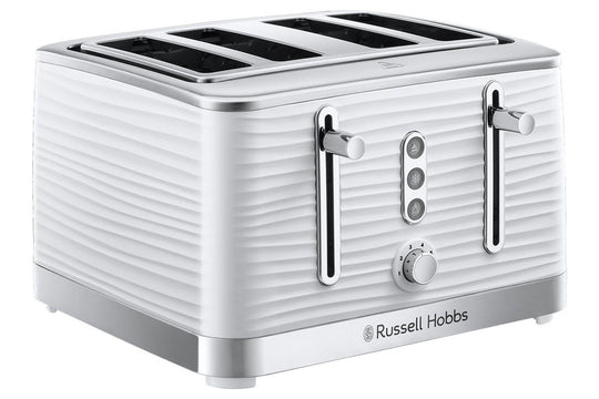 RUSSELL HOBBS, Inspire, 4-Slice Toaster, White | 24380