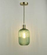 Sawyer Easy Fit Pendant Green Ribbed Glass | SAW6524 thumbnail 5