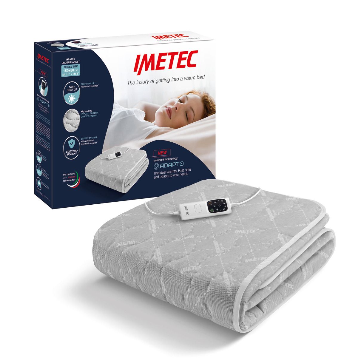 Imetec Adapto Double Electric Underblanket  | 16731