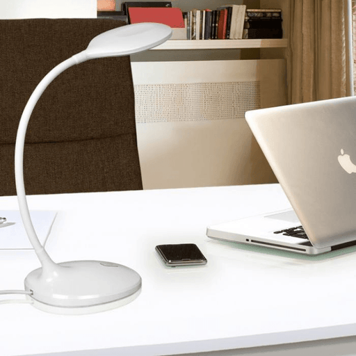 ·SCOOP· LED TABLE LAMP, WHITE - Peter Murphy Lighting & Electrical Ltd