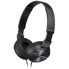 Sony headphones MDRZX310BLACK - Peter Murphy Lighting & Electrical Ltd
