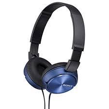 Sony headphones MDRZX310BLUE - Peter Murphy Lighting & Electrical Ltd