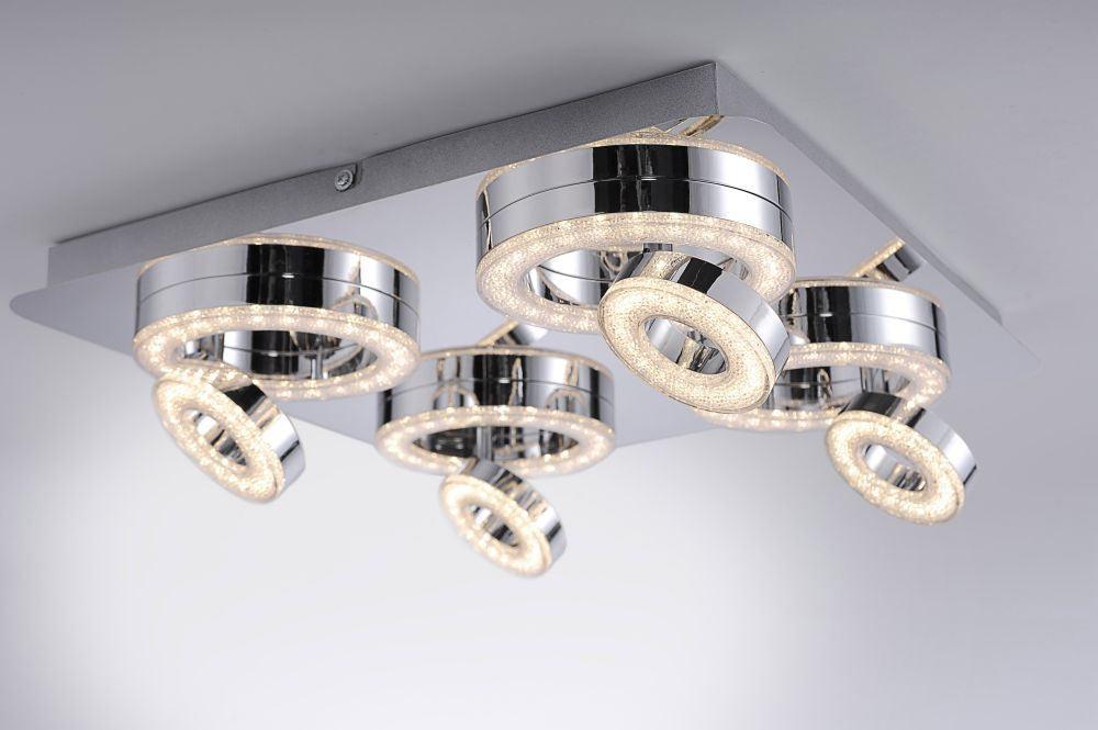Tim LED Crystal Ceiling 8 Light - Peter Murphy Lighting & Electrical Ltd