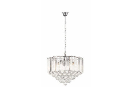 UTAH PENDANT LAMP 3 LAMPS CHROME
