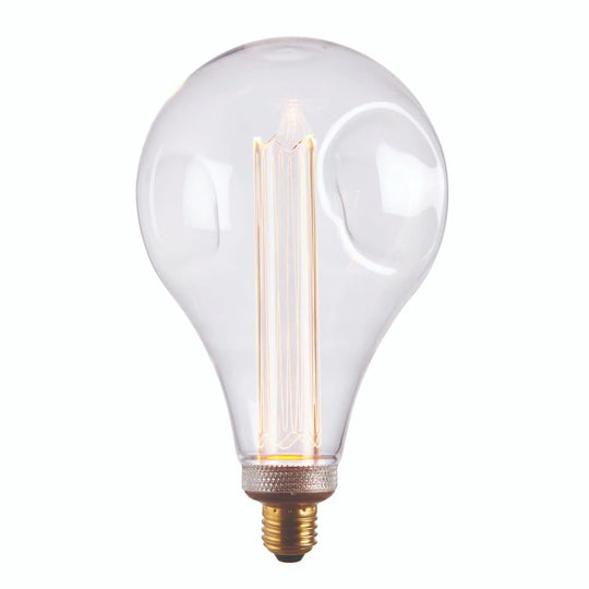 XL E27 LED Dimple Globe Clear Bulb 148mm dia77113