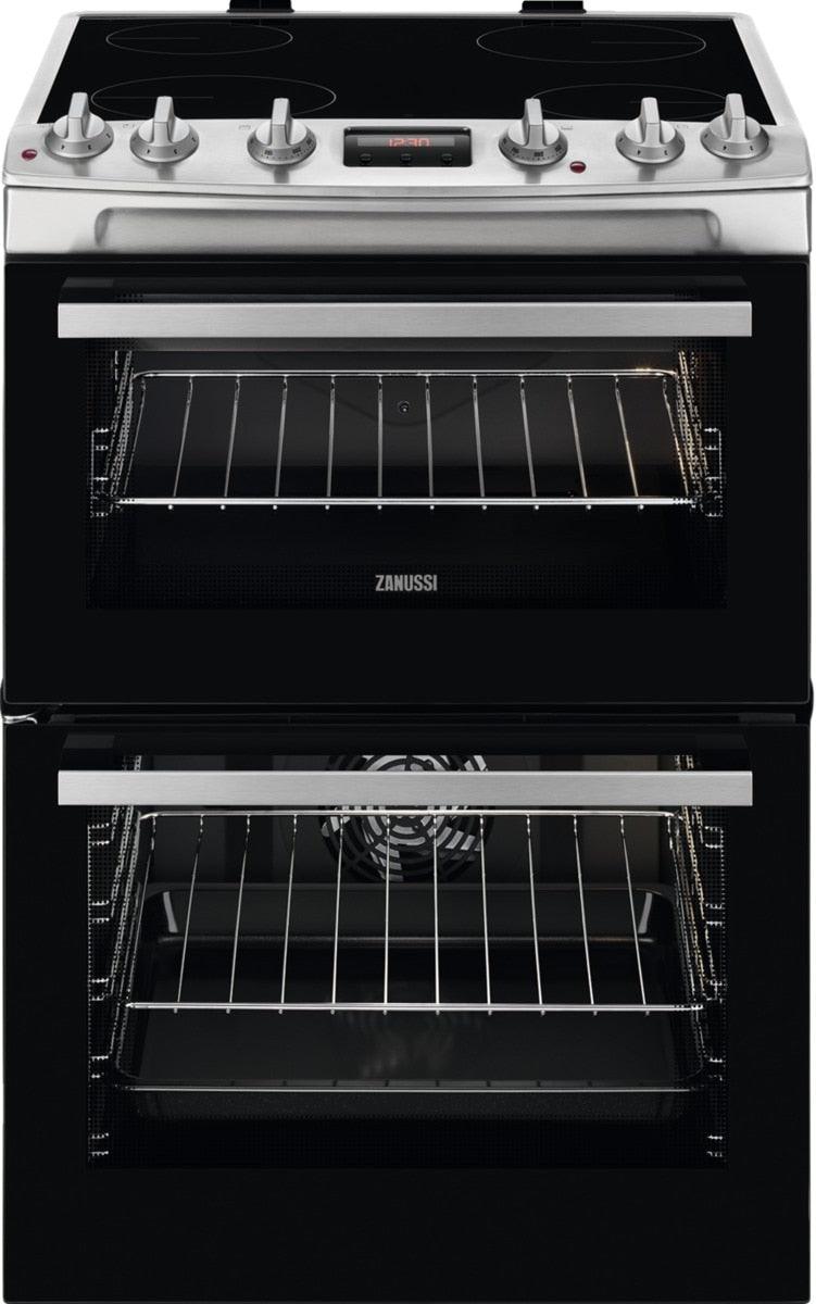 Double oven hotsell with ceramic hob
